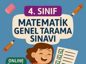 4. Sınıf Matematik Genel Tarama Sınavı Online