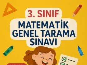 3. Sınıf Matematik Genel Tarama Sınavı Online