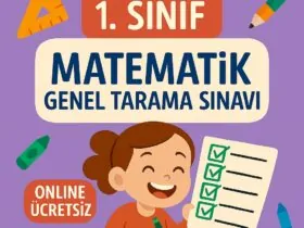1. Sınıf Matematik Genel Tarama Sınavı Online