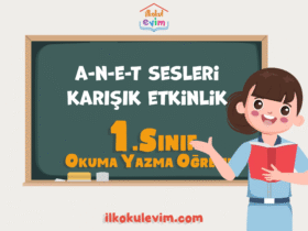 1. Sınıf A-N-E-T Sesleri Etkinlik