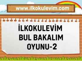 anlat bakalim ilkokulevim