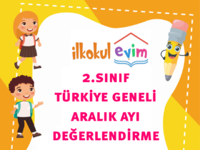 2. Sınıf Türkiye Geneli Aralık Ayı Deneme Sınavı