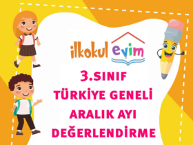 3.Sınıf Türkiye Geneli Aralık Ayı Değerlendirme Sınavı