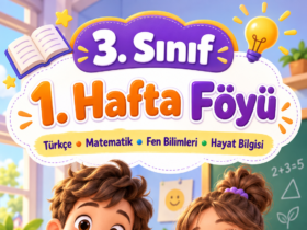 3. Sınıf 1. Hafta Föyü PDF kapağı
