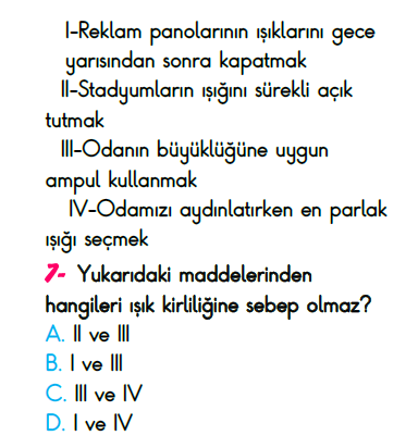 4. Sınıf Kazanım Değerlendirme Sınavı 20 Mayıs 2023