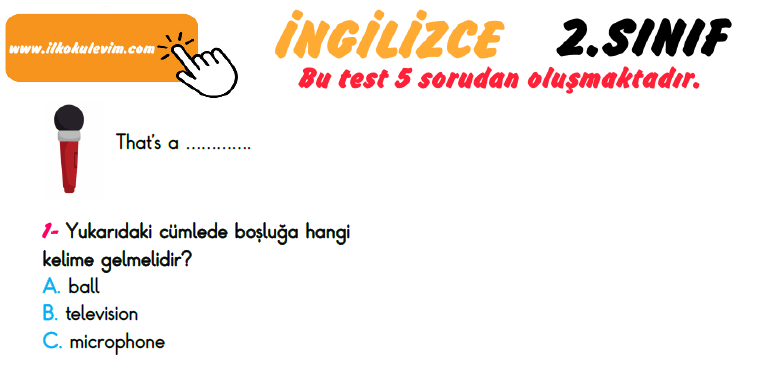 2. Sınıf Kazanım Değerlendirme Sınavı 20 Mayıs 2023