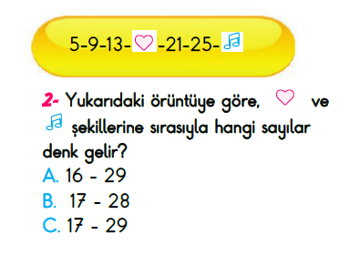 2. Sınıf Kazanım Değerlendirme Sınavı 20 Mayıs 2023