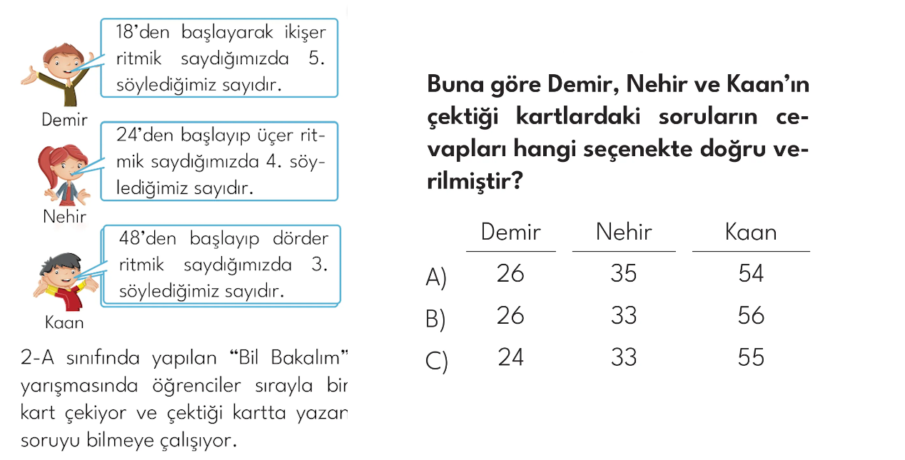 2.Sınıf Tarama Zamanı