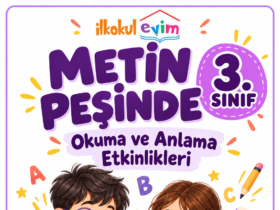 3. sınıf okuma anlama serisi 2 Metin Peşinde kitapçık kapağı