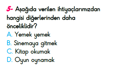 4. Sınıf Kazanım Değerlendirme Sınavı 20 Mayıs 2023