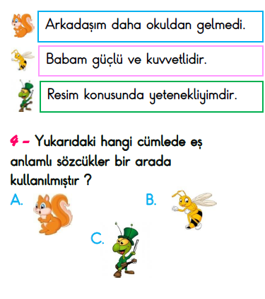 2. Sınıf Kazanım Değerlendirme Sınavı 20 Mayıs 2023