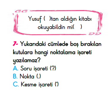 2. Sınıf Kazanım Değerlendirme Sınavı 20 Mayıs 2023