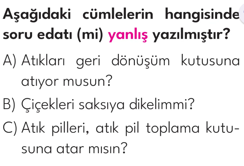 2.Sınıf Tarama Zamanı