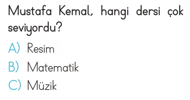 1. Sınıftan 2. sınıfa Geçenlere Türkçe Taraması-1