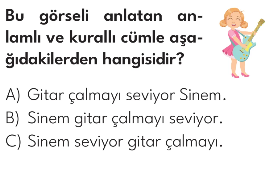 2.Sınıf 15. Hafta Süreç Değerlendirme