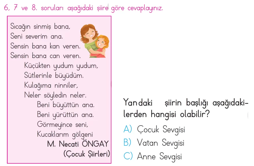 1. Sınıftan 2. sınıfa Geçenlere Türkçe Taraması-1