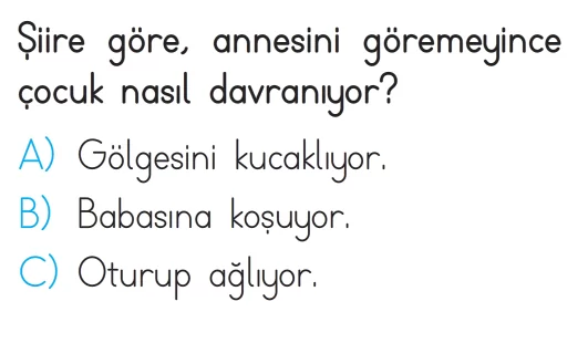 1. Sınıftan 2. sınıfa Geçenlere Türkçe Taraması-1