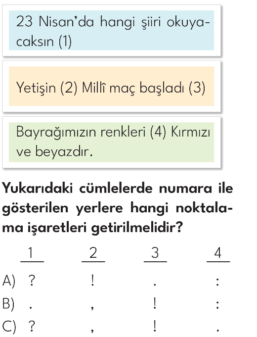 2.Sınıf Tarama Zamanı